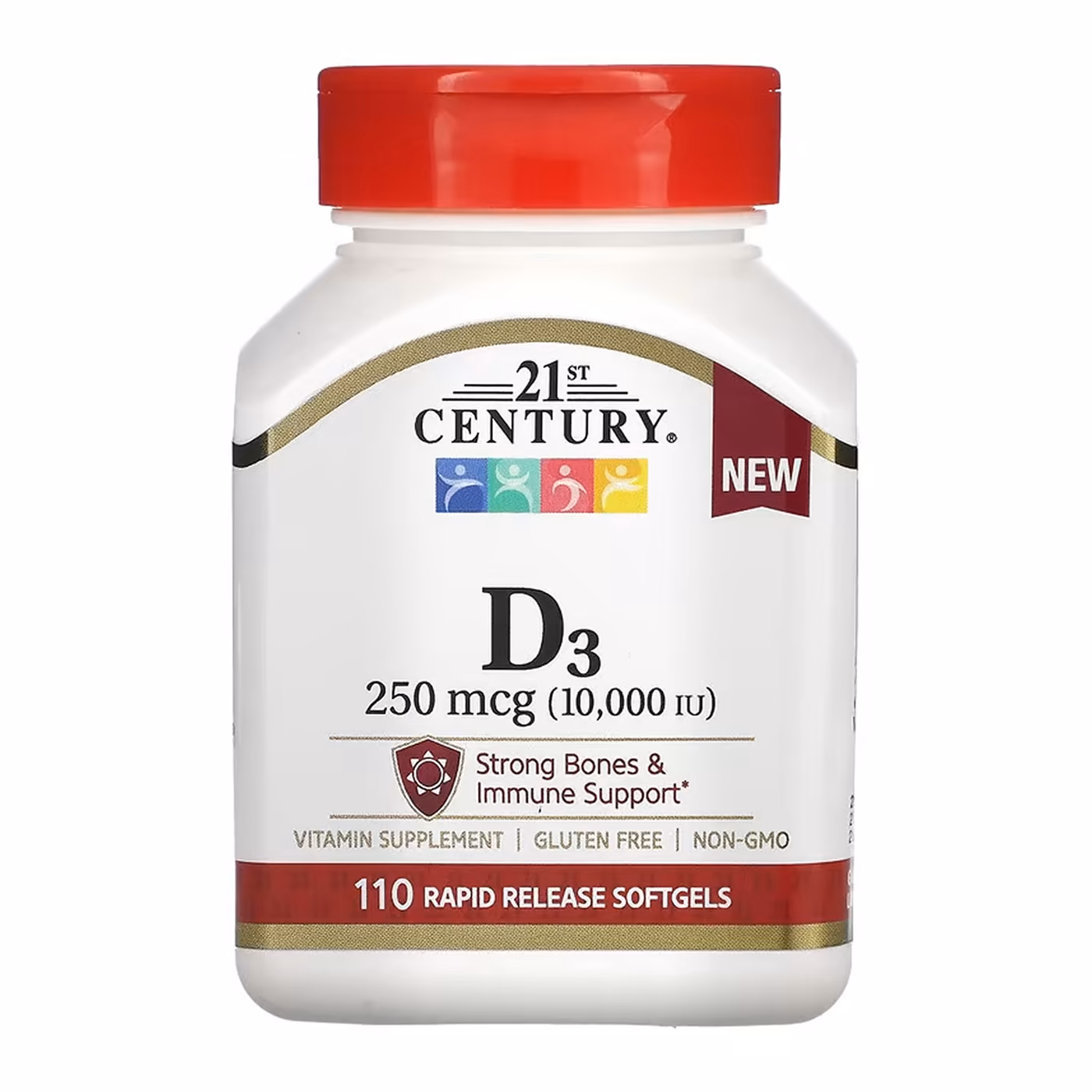 D3 250 mcg (10,000 IU) - 110 softgels