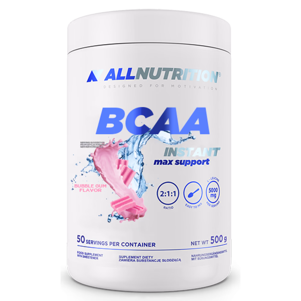 BCAA Max Support Instant - 500g Bubble Gum