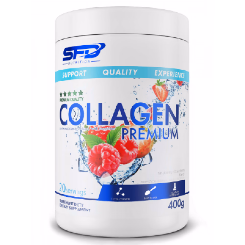 Collagen premium - 400g Raspberry Strawberry