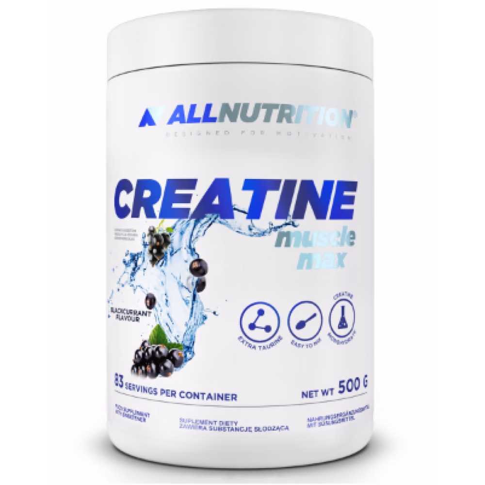 Allnutrition Creatine Muscle Max, чёрная смородина, 500 г
