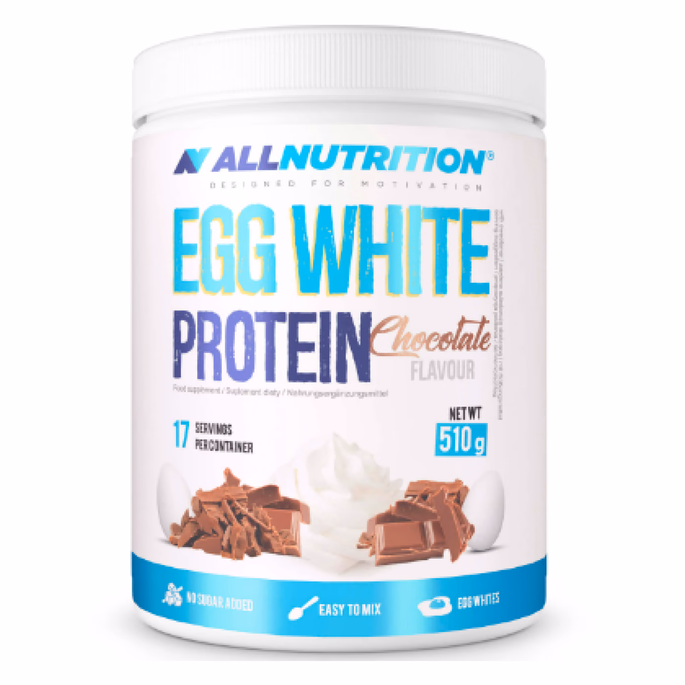 Allnutrition Egg White Protein Chocolate, 510 г