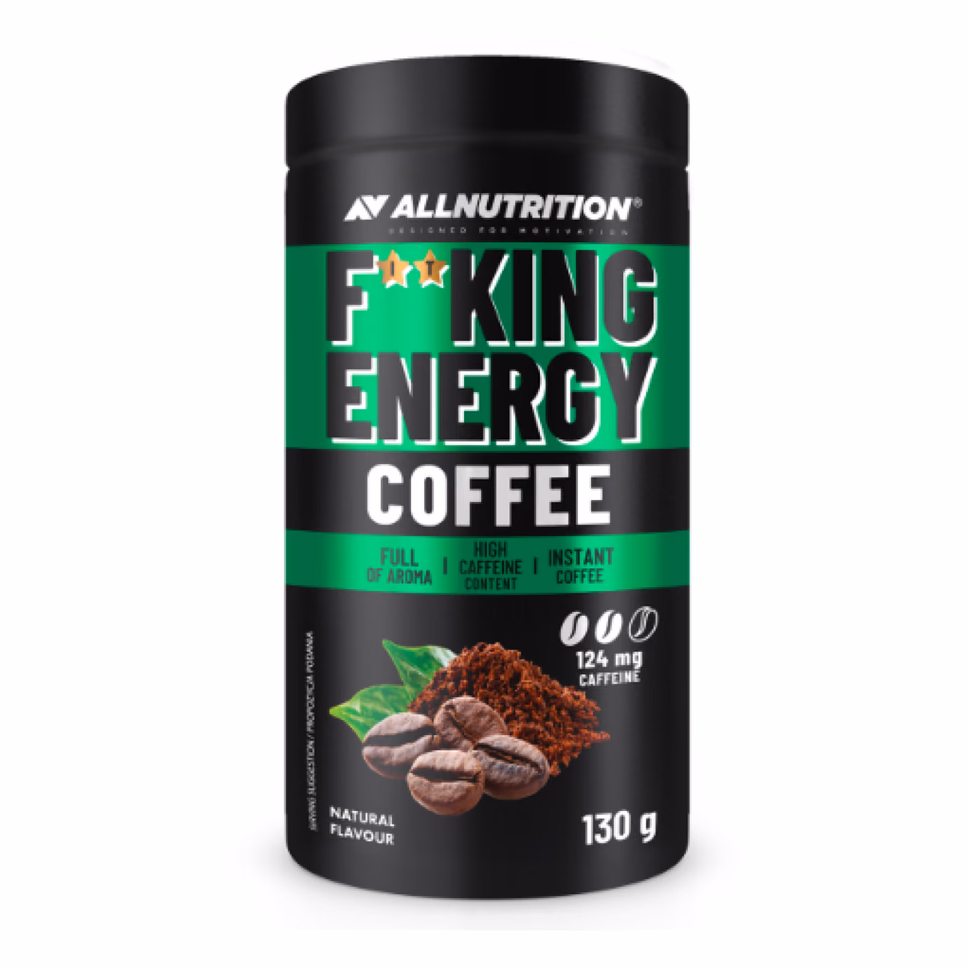 ALLNUTRITION Fitking Delicious Energy Coffee Natural, 130 г
