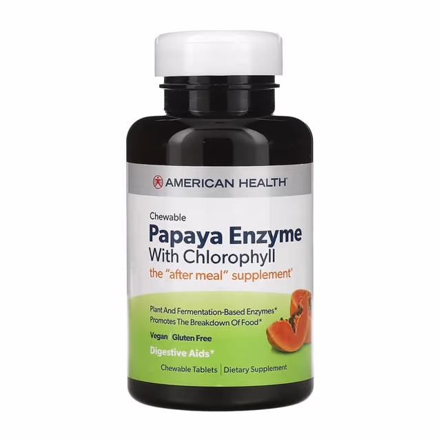 Papaya Enzyme with Chlorophyll Chewable - 100 chewables