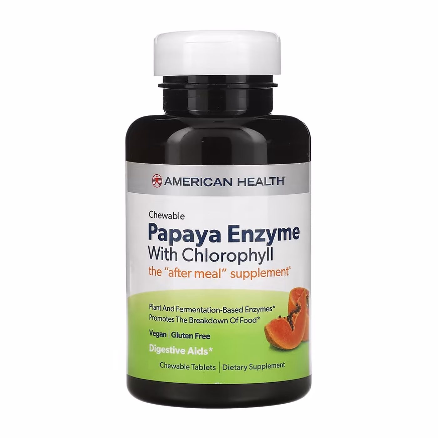 Papaya Enzyme with Chlorophyll Chewable - 100 chewables