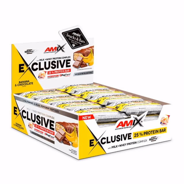 Exclusive Protein Bar - 12x85g Banana Chocolate