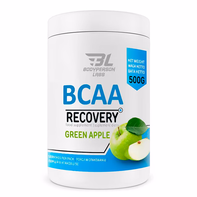 Bodyperson Labs BCAA Recovery Green Apple, 500 г