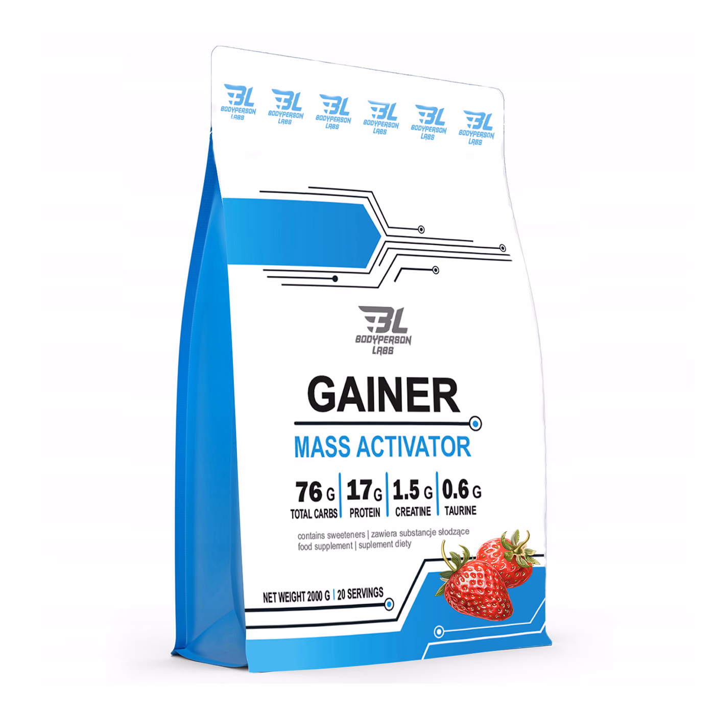 Gainer - 2000g Strawberry