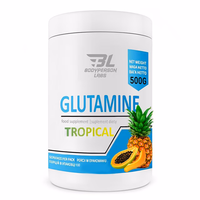 Bodyperson Labs Glutamine Tropical, 500 г
