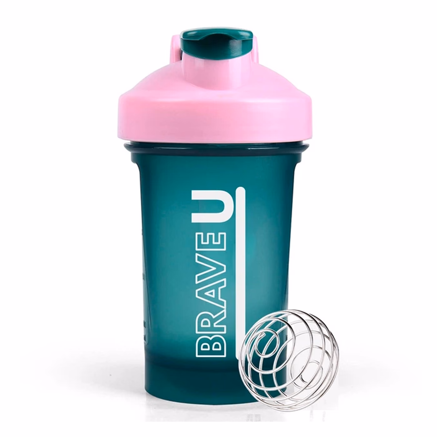 Shaker - 400ml Green Pink