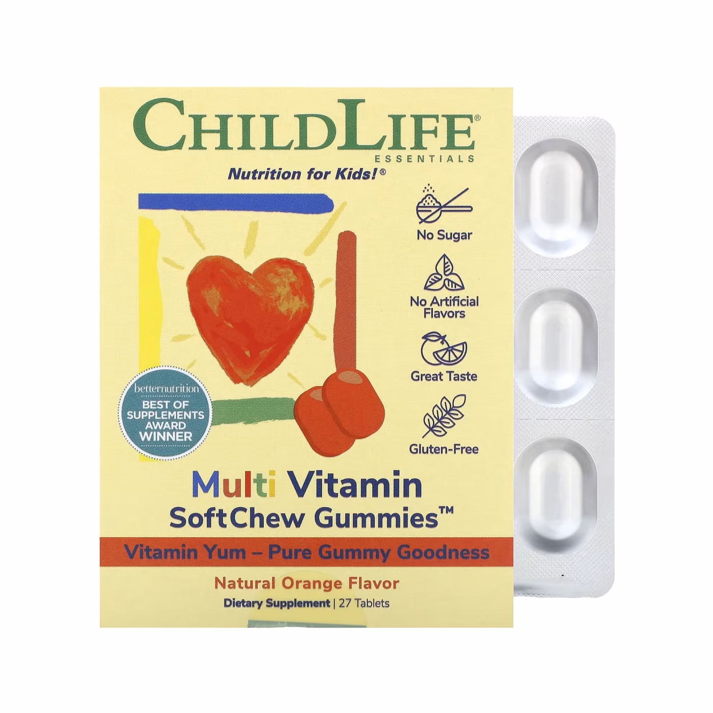 Multi Vitamin SoftChew Gummies - 27 tabs
