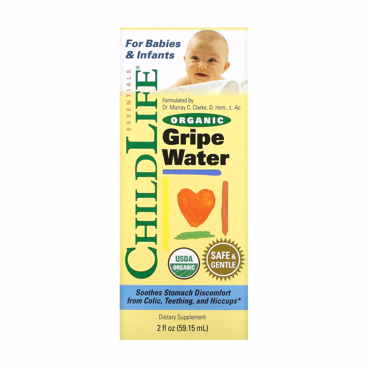 Organic Gripe Water - 59 ml