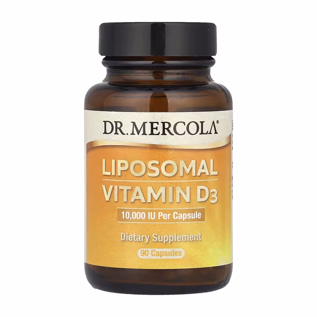 Dr. Mercola Liposomal Vitamin D3 10 000 МЕ — 90 капсул
