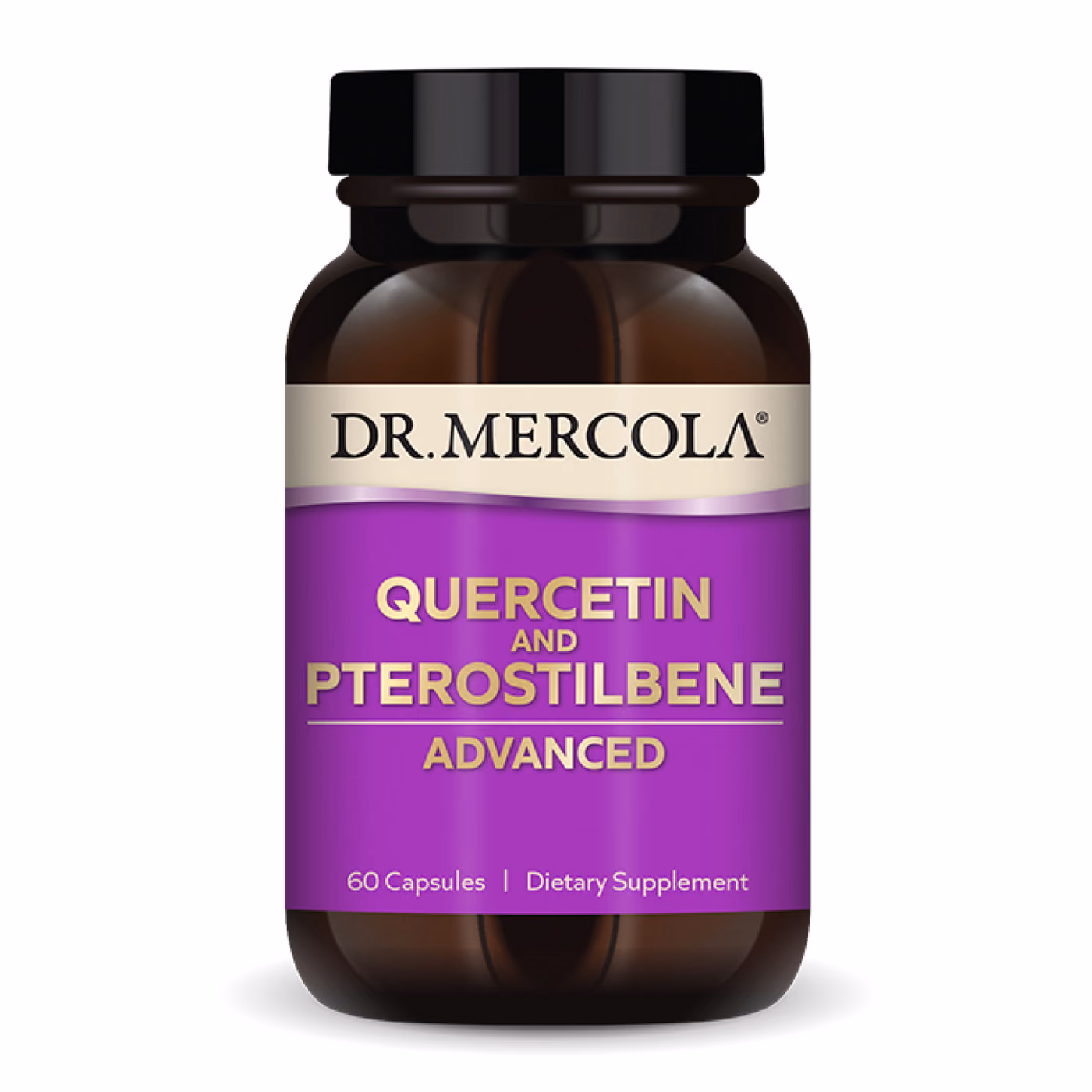 Dr. Mercola Quercetin and Pterostilbene Advanced, 60 капсул