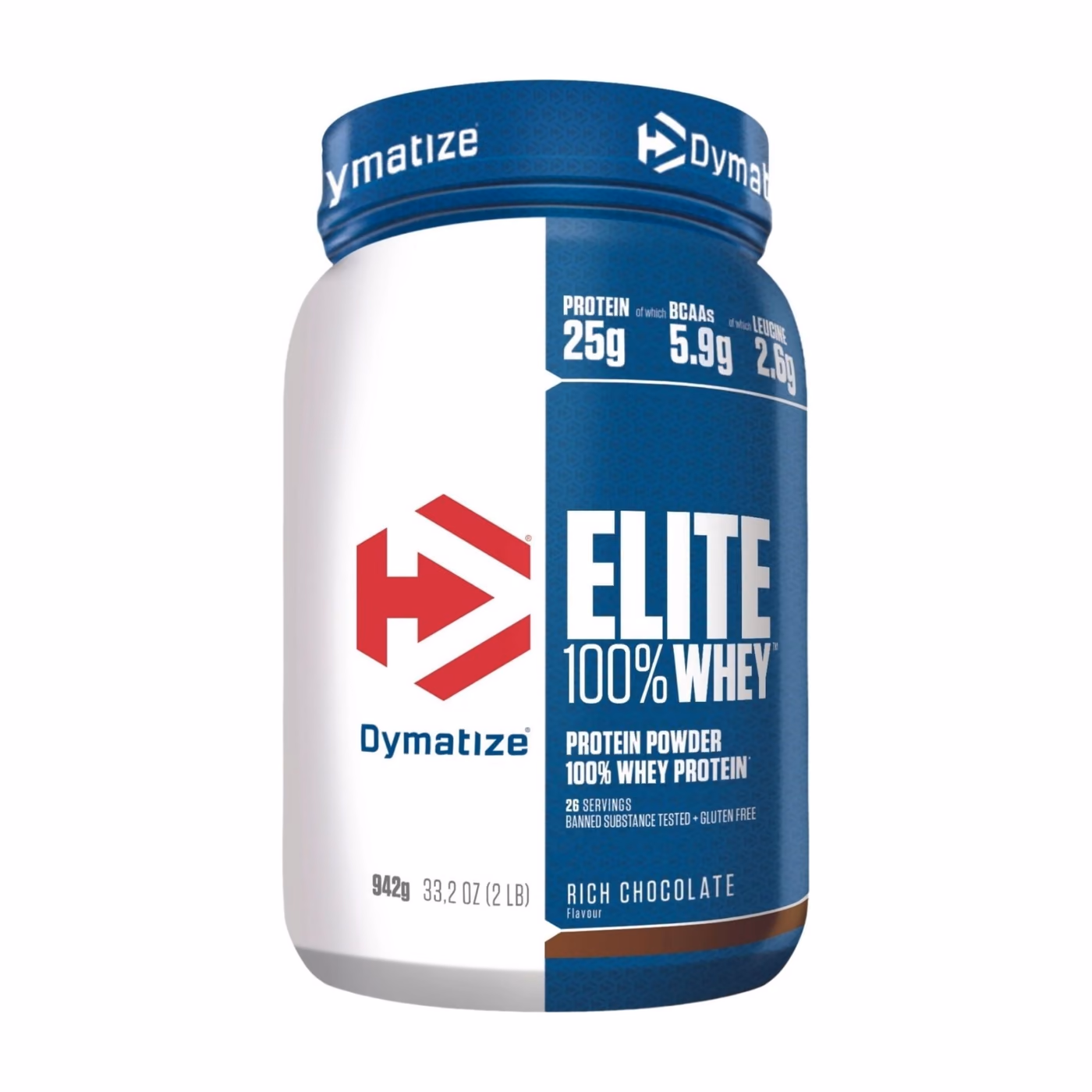 Elite 100% Whey - 942g Rich Chocolate