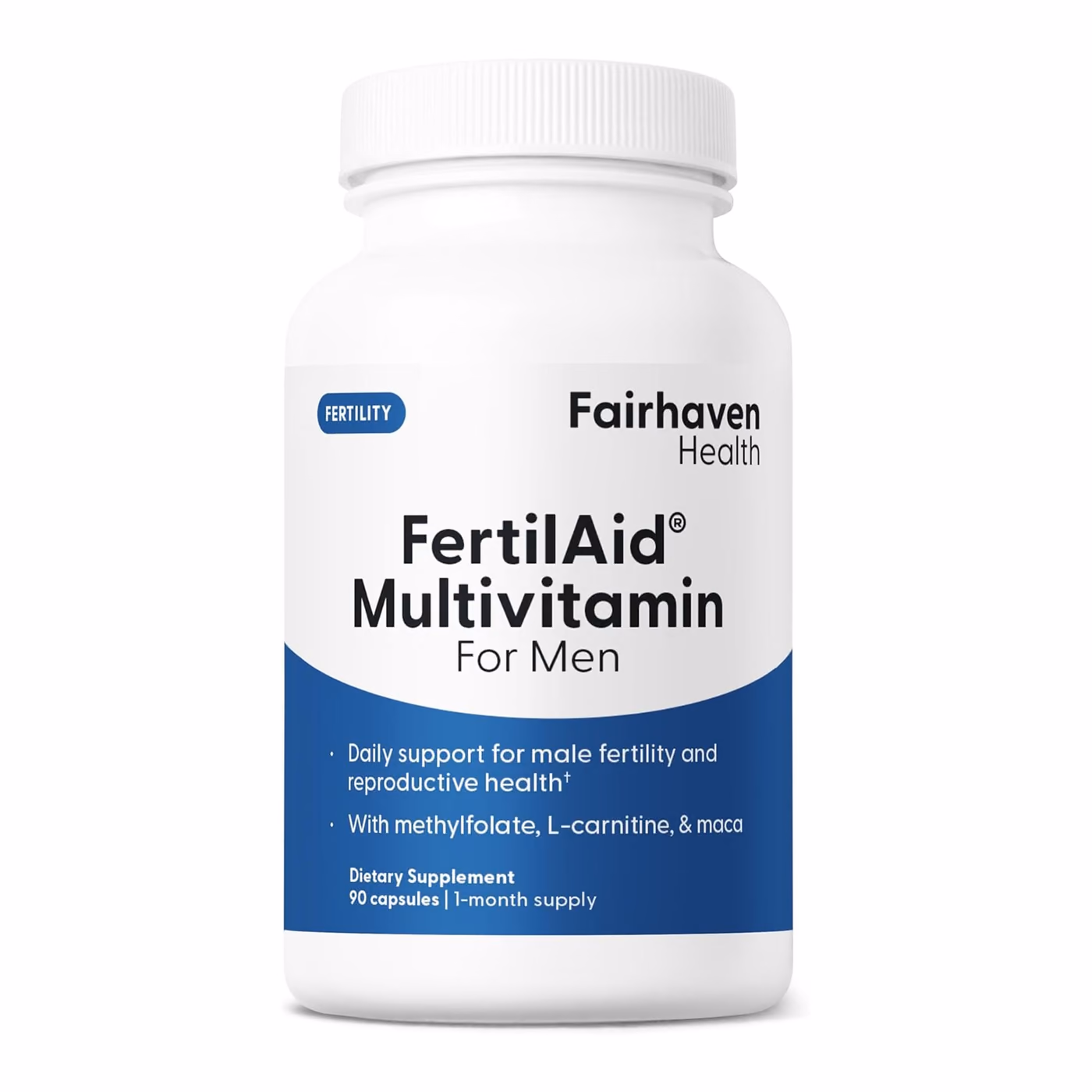 Fairhaven Health FertilAid® Multivitamin For Men — 90 капсул