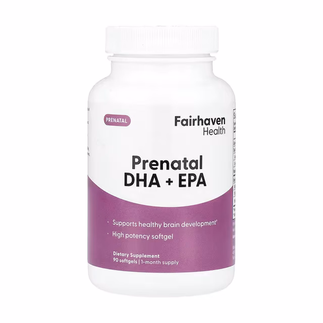 Fairhaven Health Prenatal DHA + EPA, 90 мягких капсул