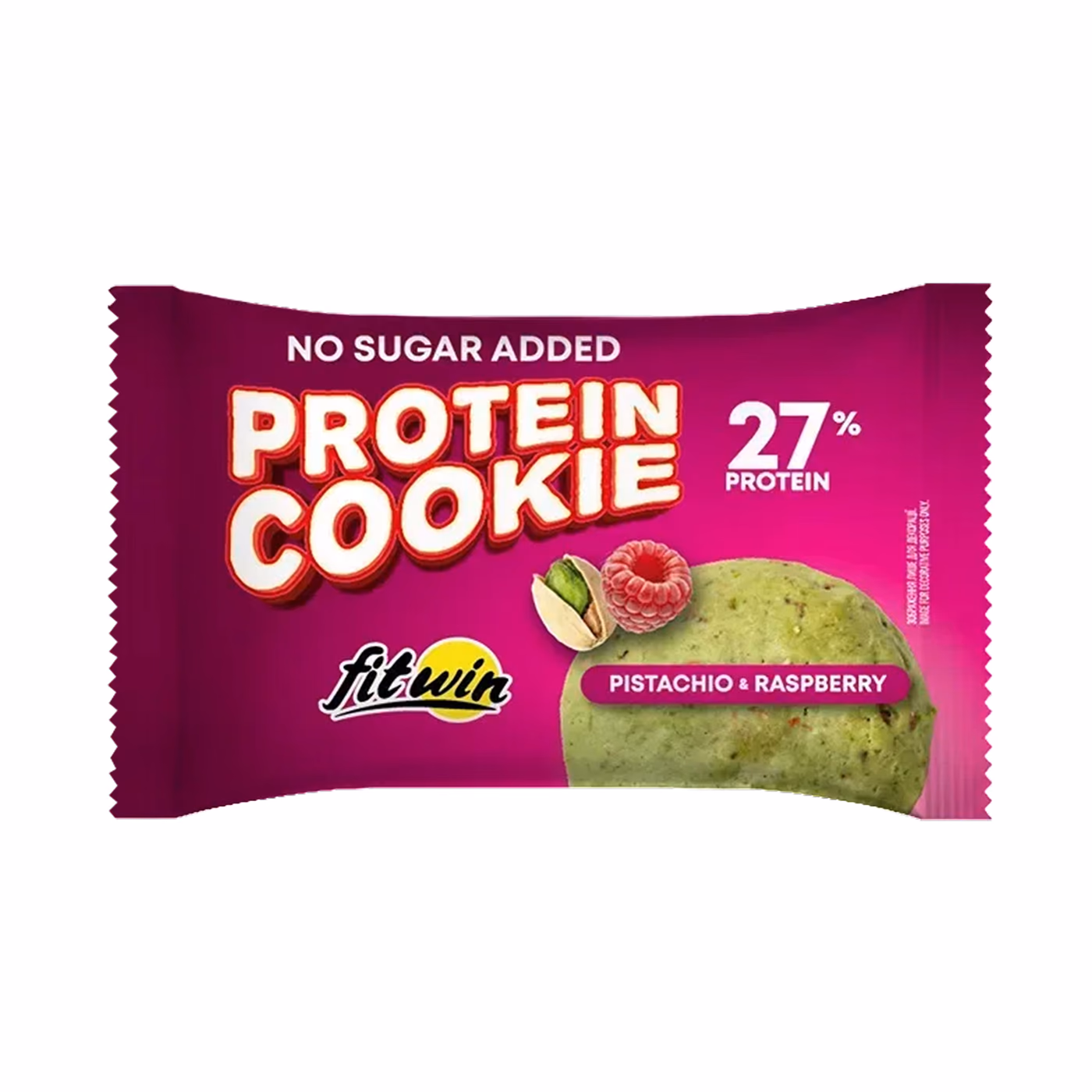Protein Cookie 27% - 10x40g Pistachio Raspberry