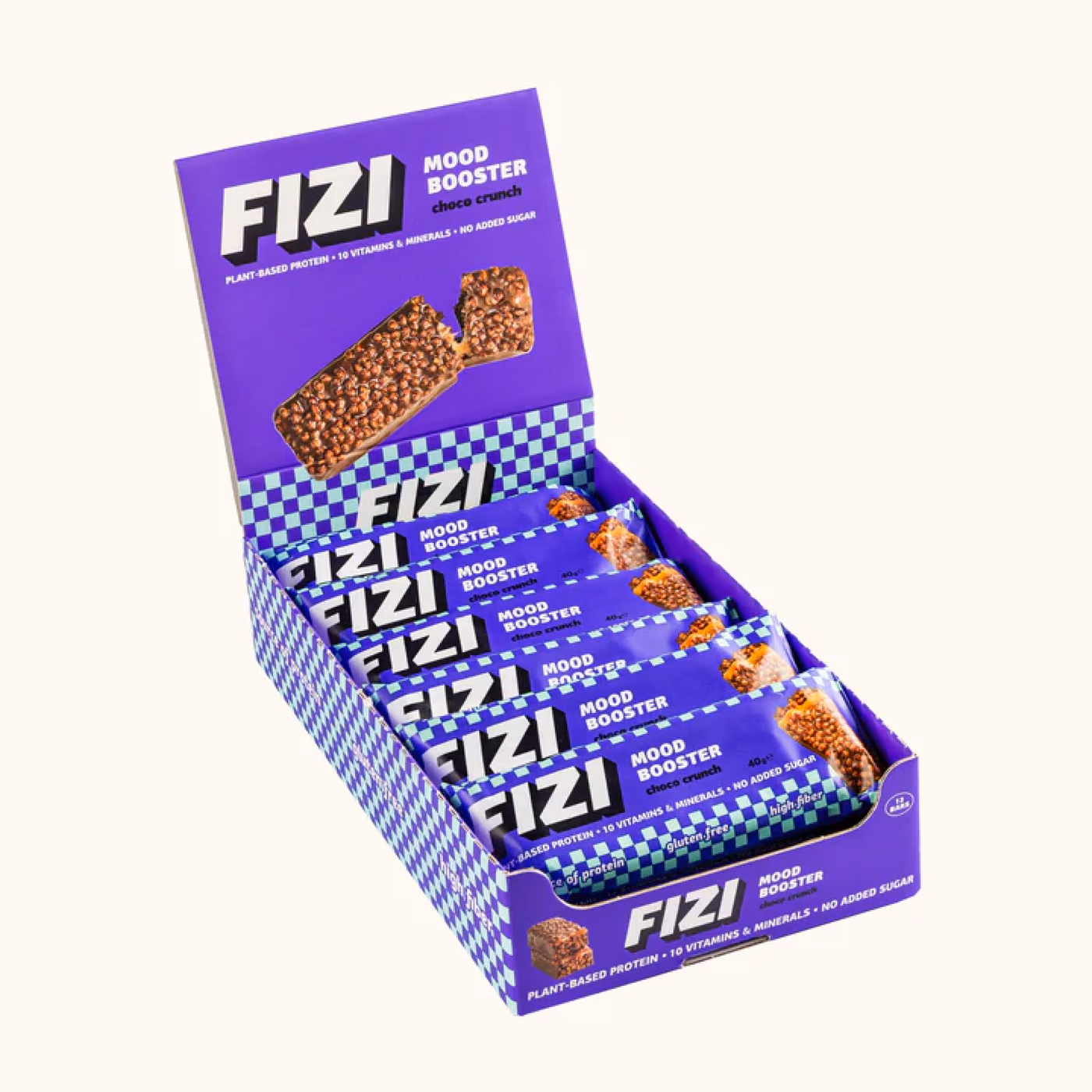 Fizi Mood Booster - 24x40g Choco Crunch