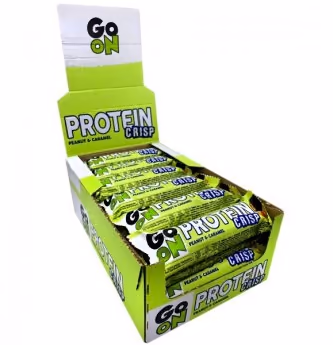 GoOn Nutrition Protein Crisp Peanut & Caramel, 24 × 50 г
