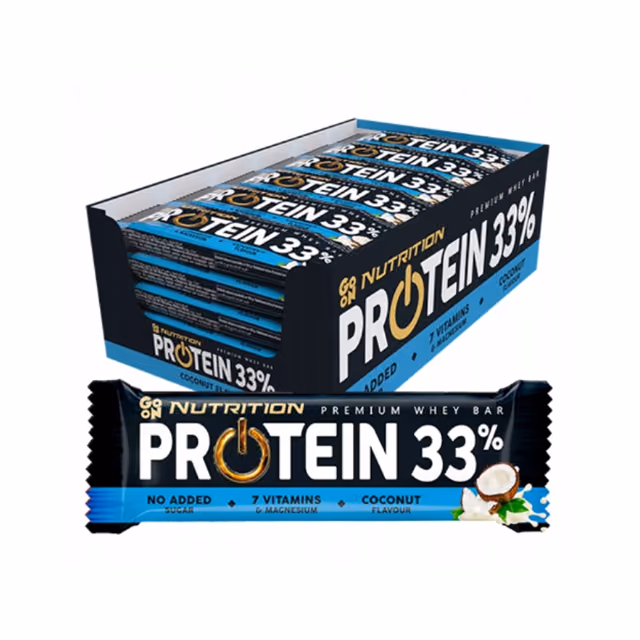Go On Nutrition Protein 33% Bar Coconut, 25 × 50 г