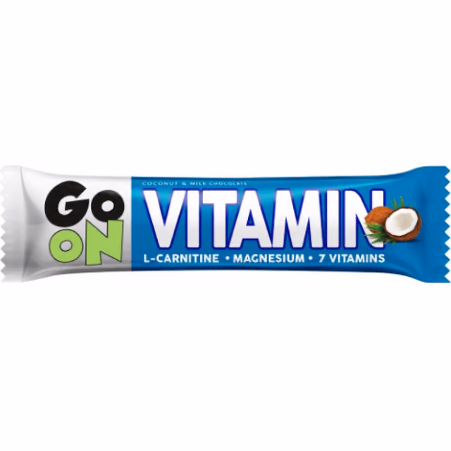 GoOn Nutrition Vitamin Bar Coconut Milk Chocolate, 50 г