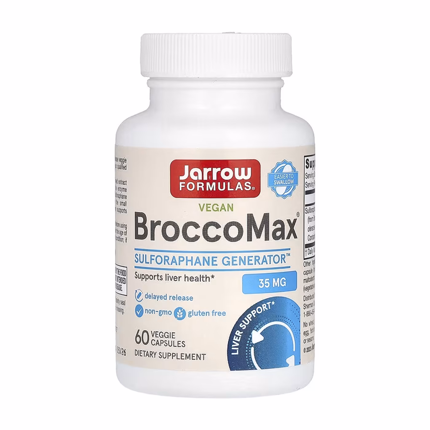 Jarrow Formulas BroccoMax 17,5 мг, 60 веганских капсул
