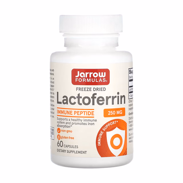 Jarrow Formulas Lactoferrin 250 мг, 60 капсул