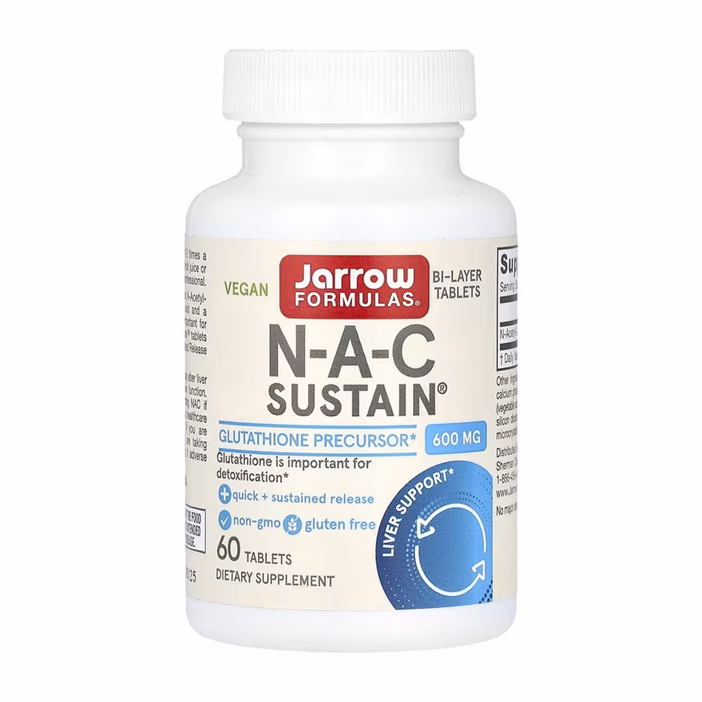N-A-C Sustain® 600 mg - 60 caps