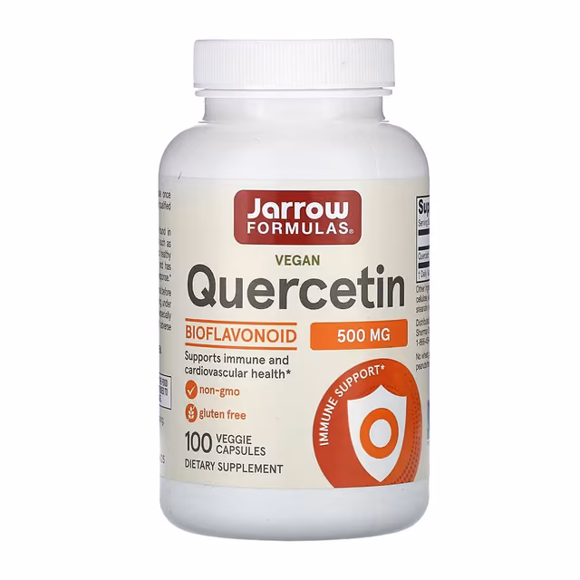 Jarrow Formulas Quercetin 500, 100 веганских капсул