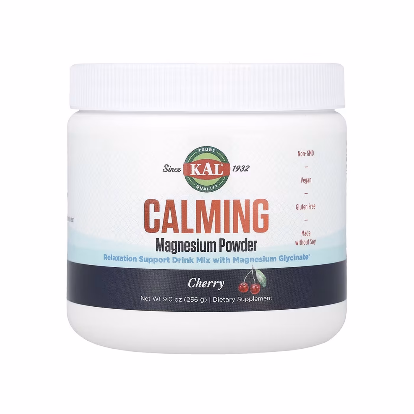 KAL Calming Magnesium Powder, вишня, 256 г