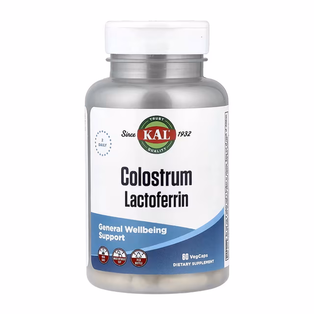KAL Colostrum Lactoferrin, 60 растительных капсул