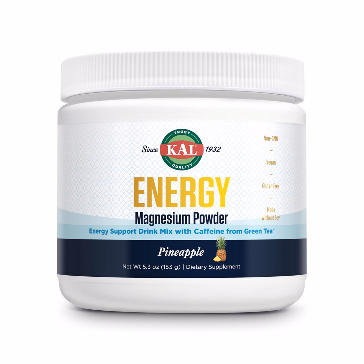 KAL Energy Magnesium Powder, ананас, 153 г