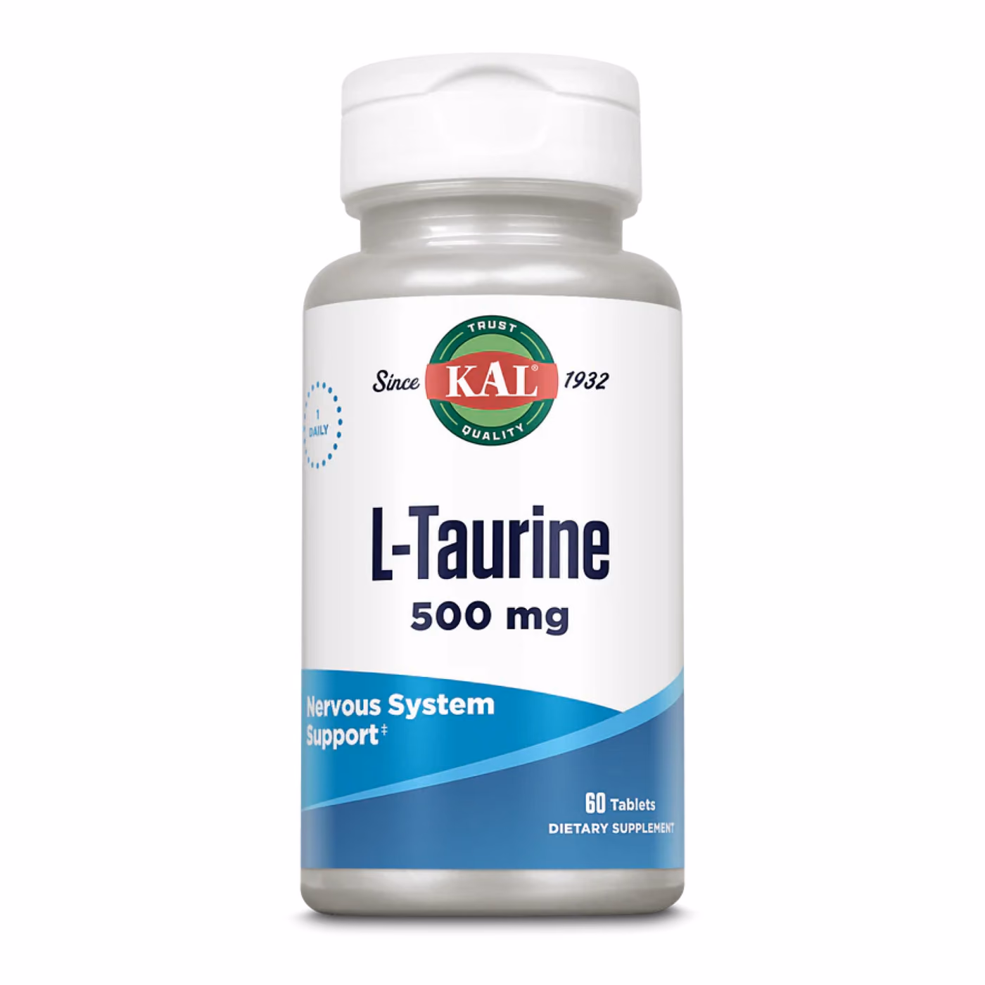 KAL L-Taurine 500 мг, 60 таблеток
