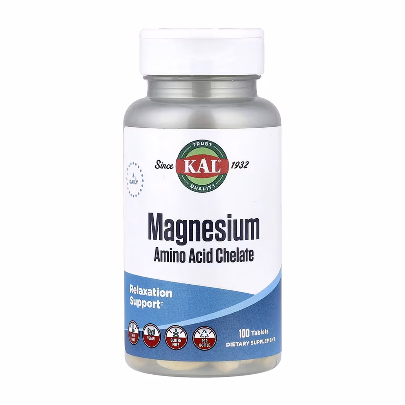 Magnesium Amino Acid Chelate 220mg - 100 tabs