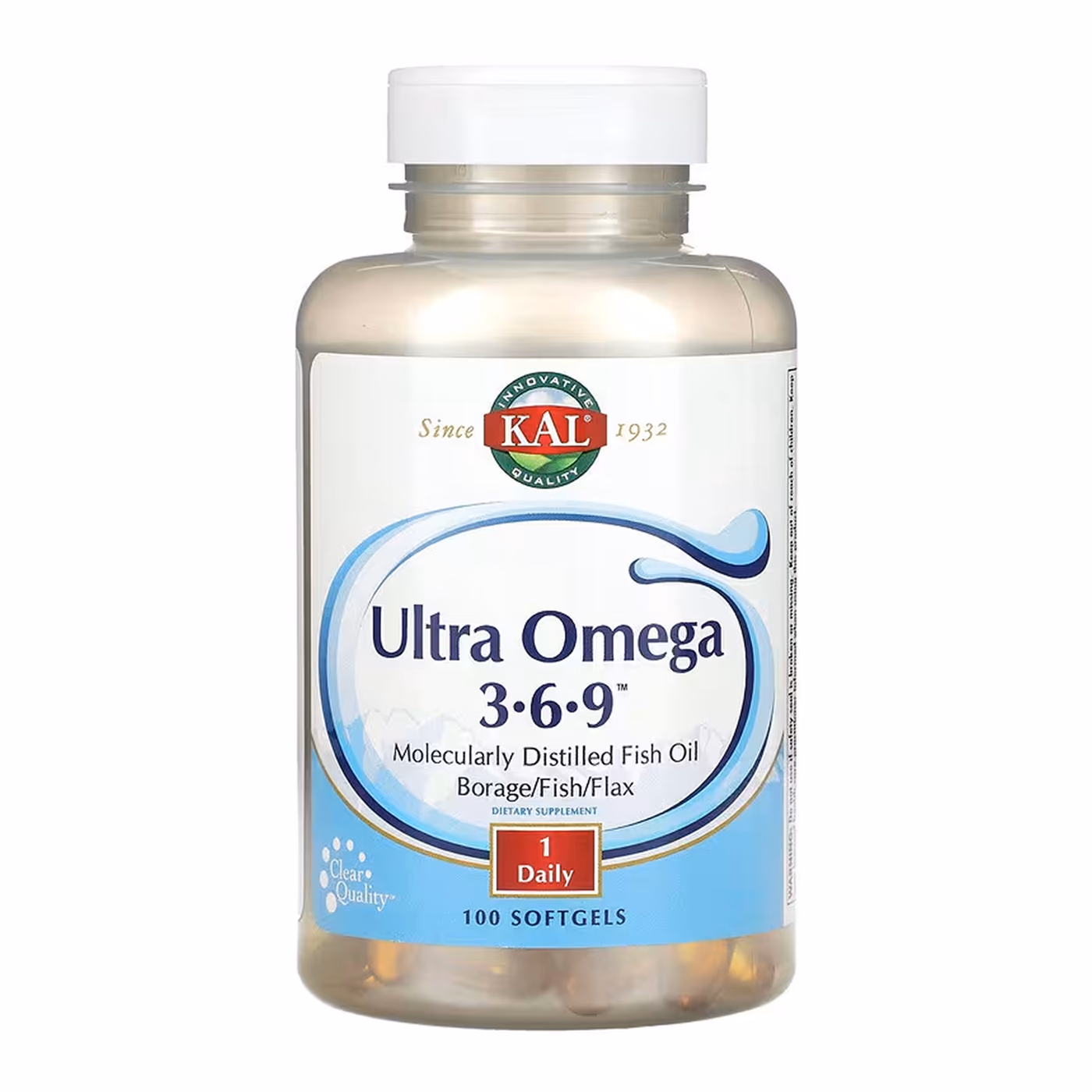 Ultra Omega 3-6-9 1200mg - 100 softgels
