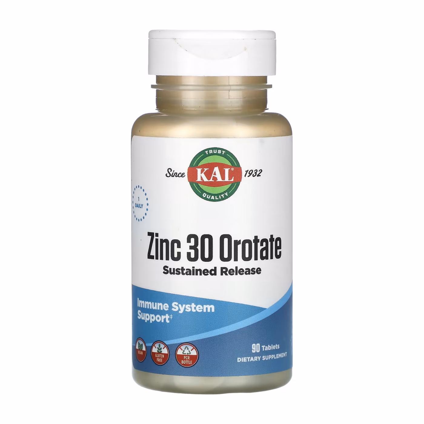 Zinc 30 Orotate Sustained Release - 90 tabs