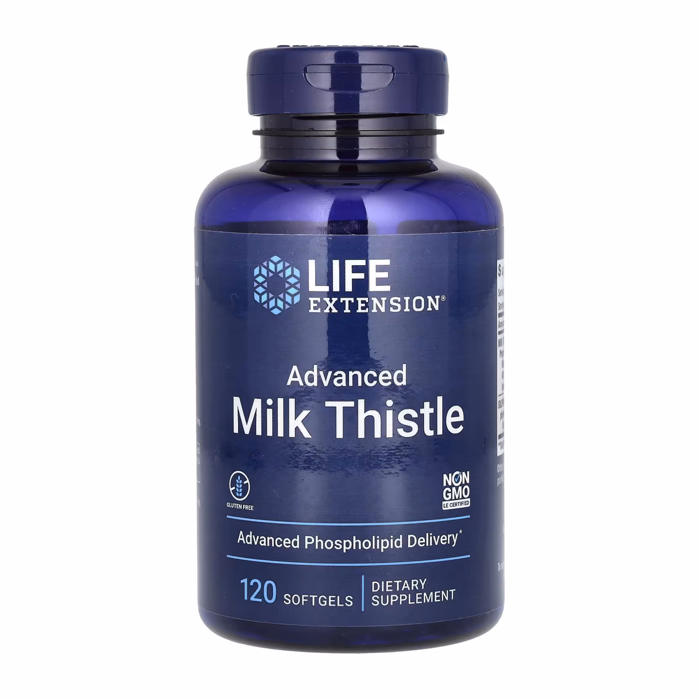Life Extension Advanced Milk Thistle, 120 мягких капсул