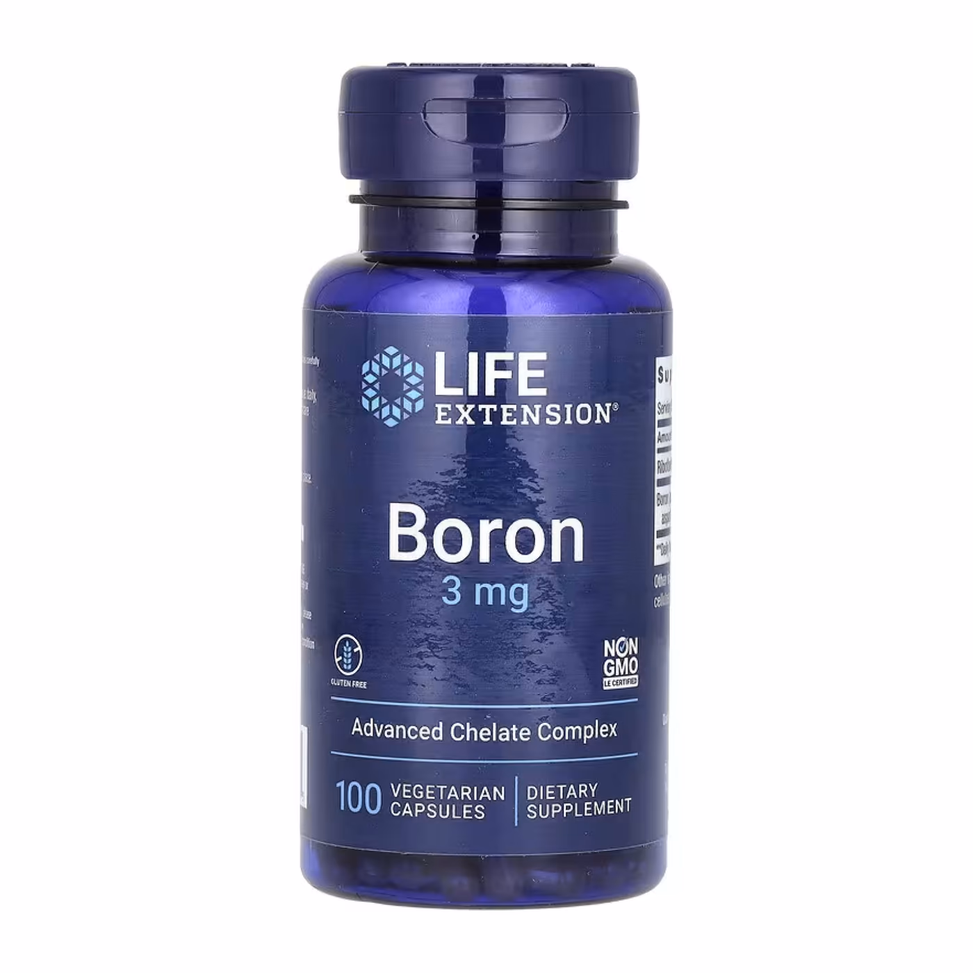 Life Extension Boron 3 mg — 100 вегетарианских капсул