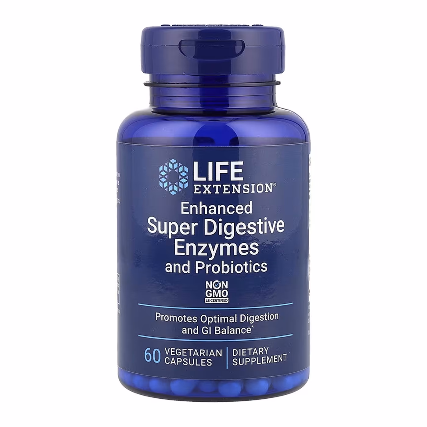 Enhanced Super Digestive Enzymes and Probiotics - 60 vcaps