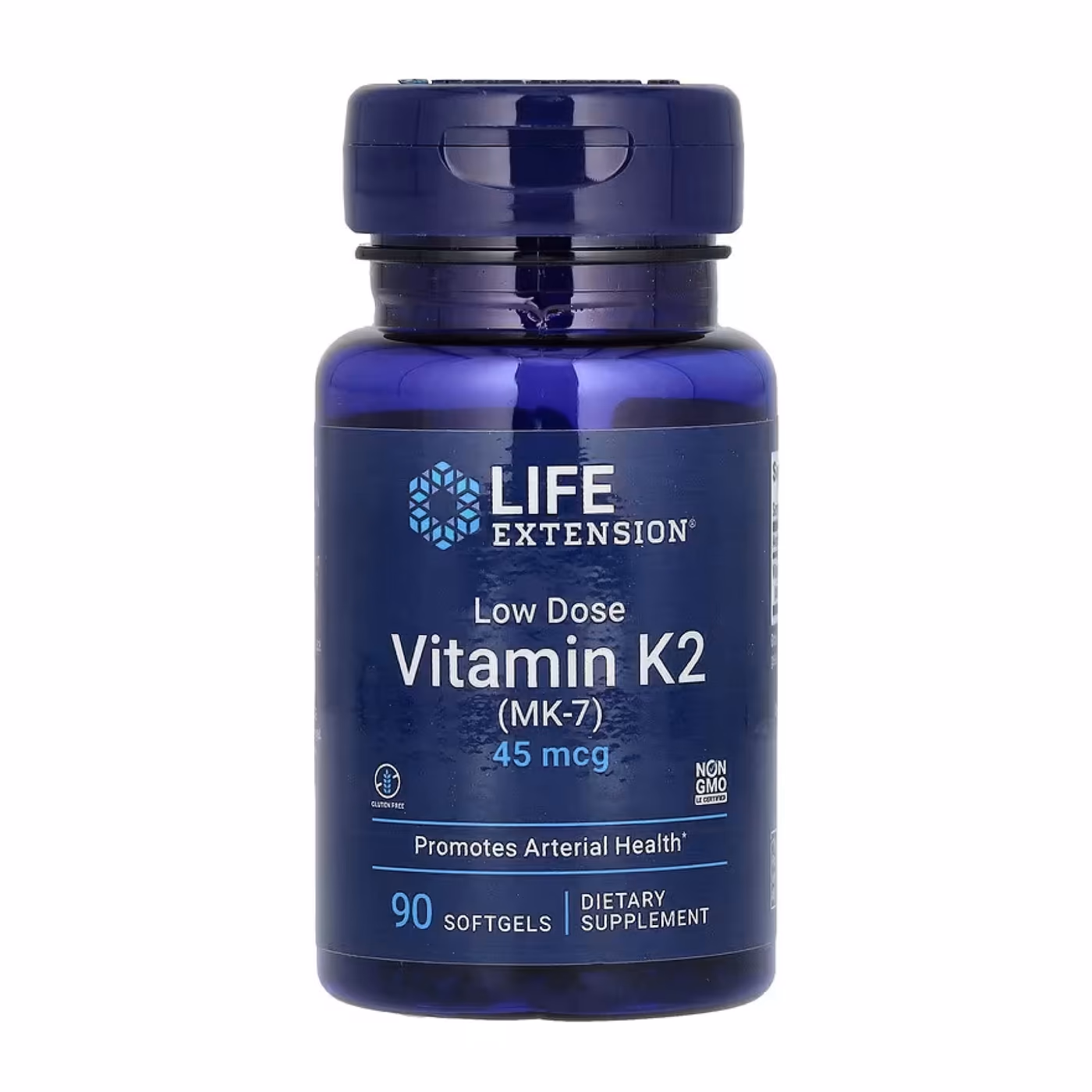 Low Dose Vitamin K2 45 mcg - 90 softgels