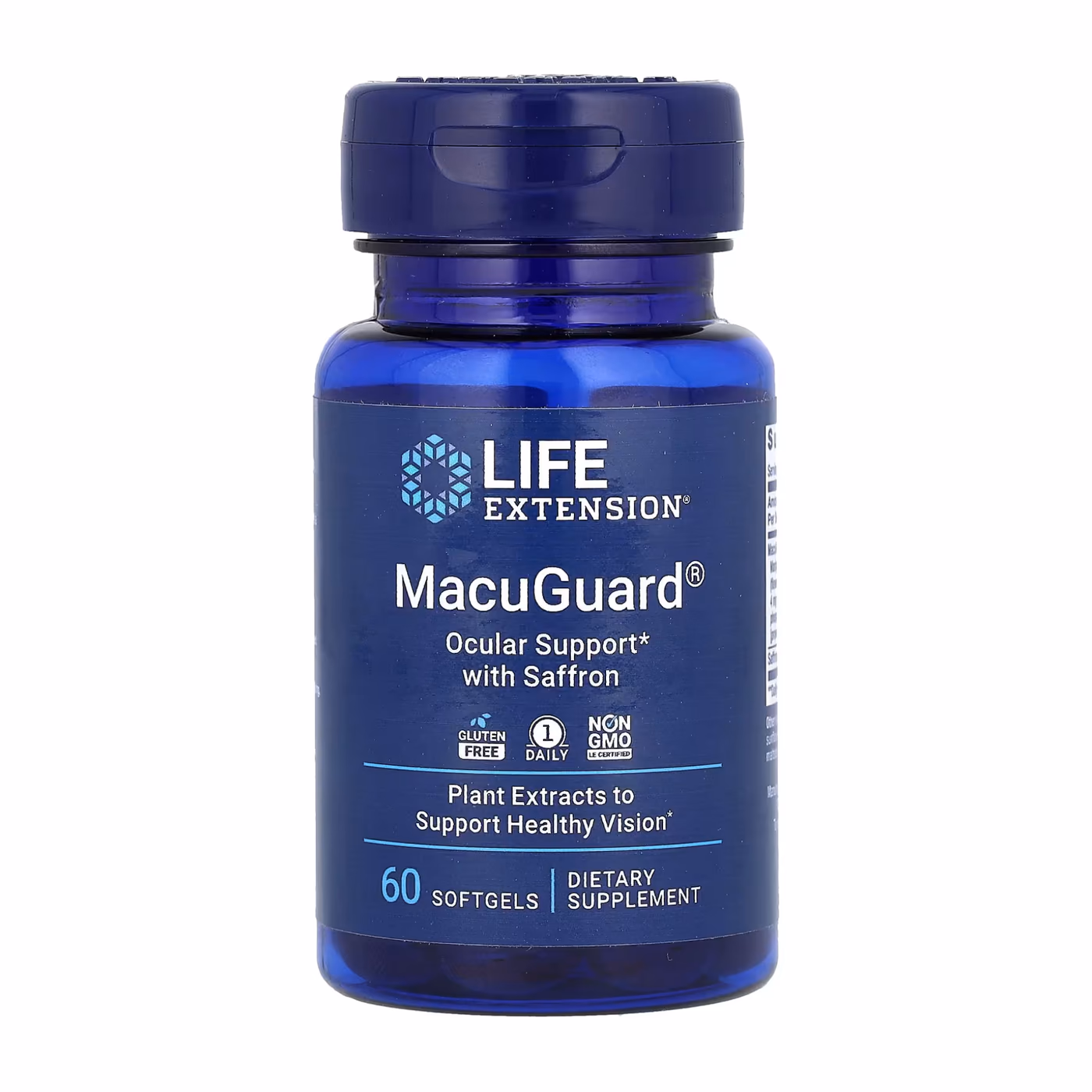 Life Extension MacuGuard® Ocular Support with Saffron, 60 мягких капсул