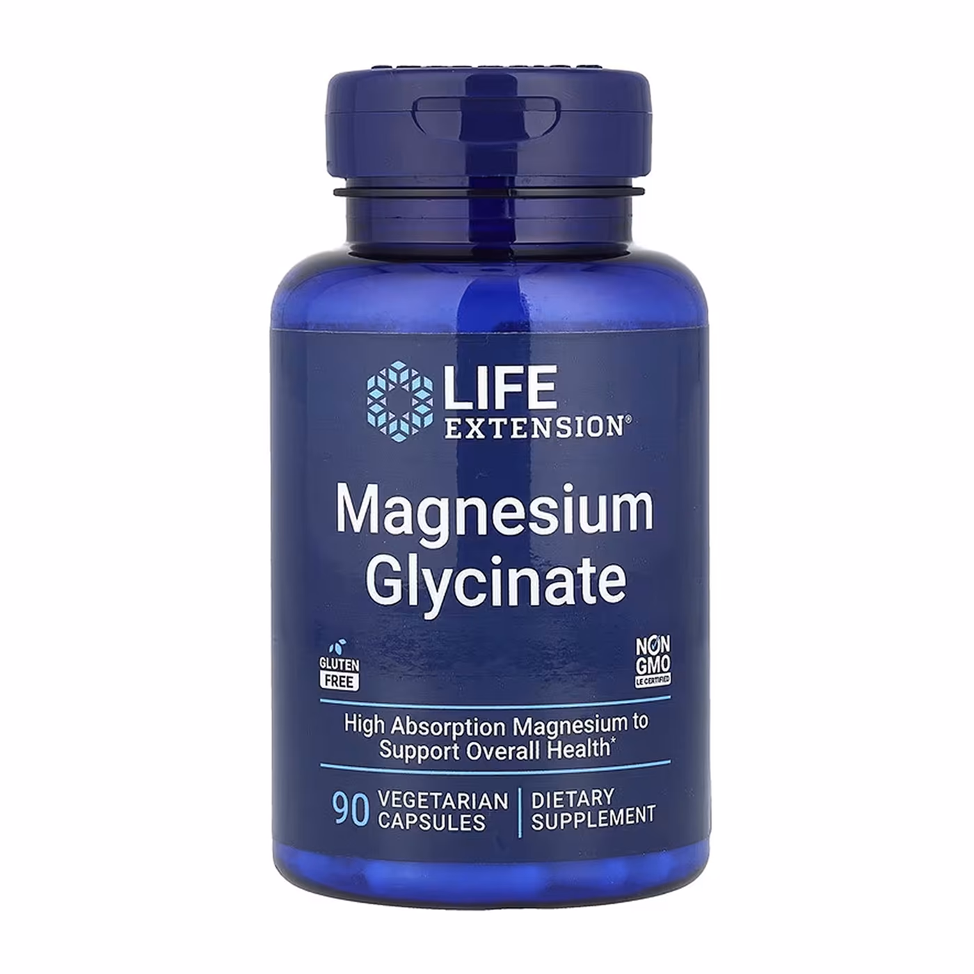 Life Extension Magnesium Glycinate, 90 вегетарианских капсул