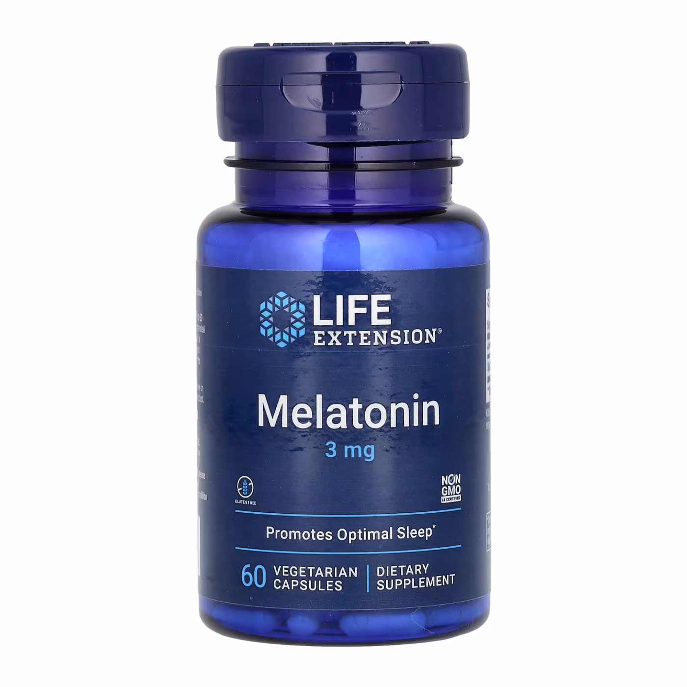 Life Extension Melatonin 3 mg, 60 вегетарианских капсул