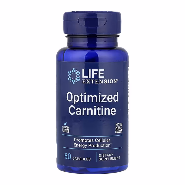 Life Extension Optimized Carnitine, 60 капсул