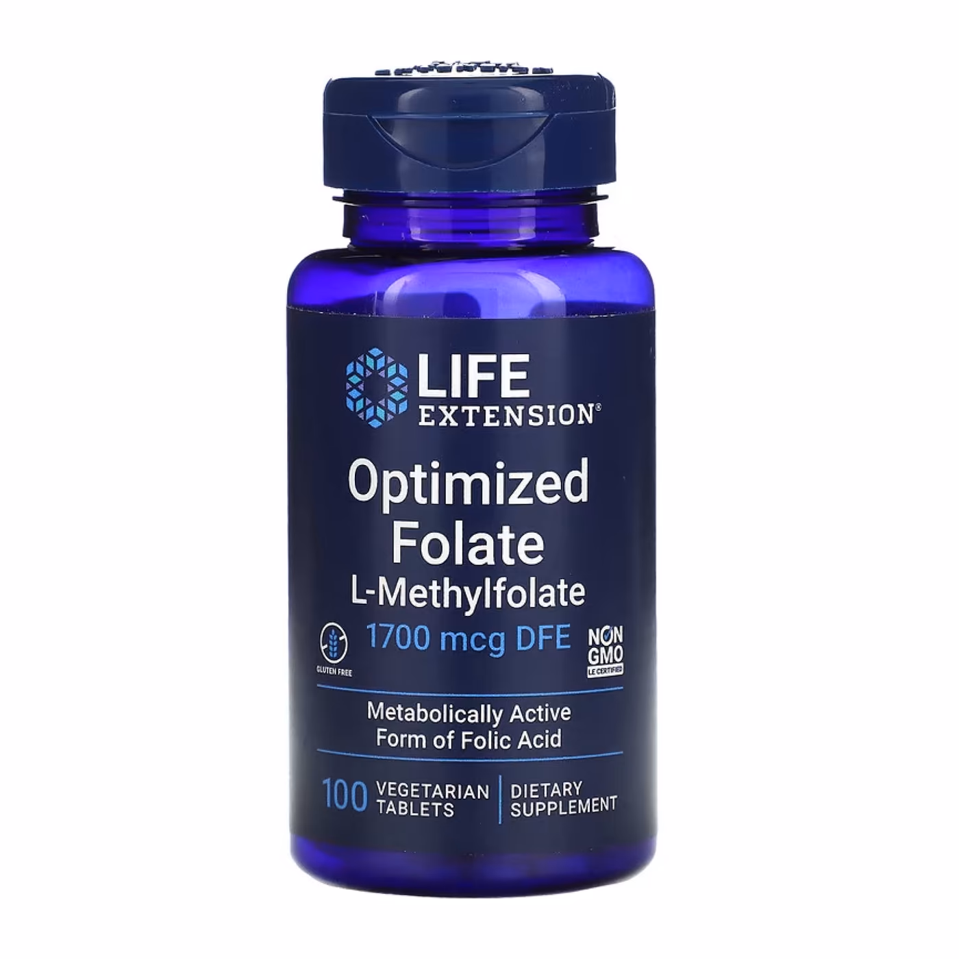 Optimized Folate 1700 mcg DFE - 100 tabs