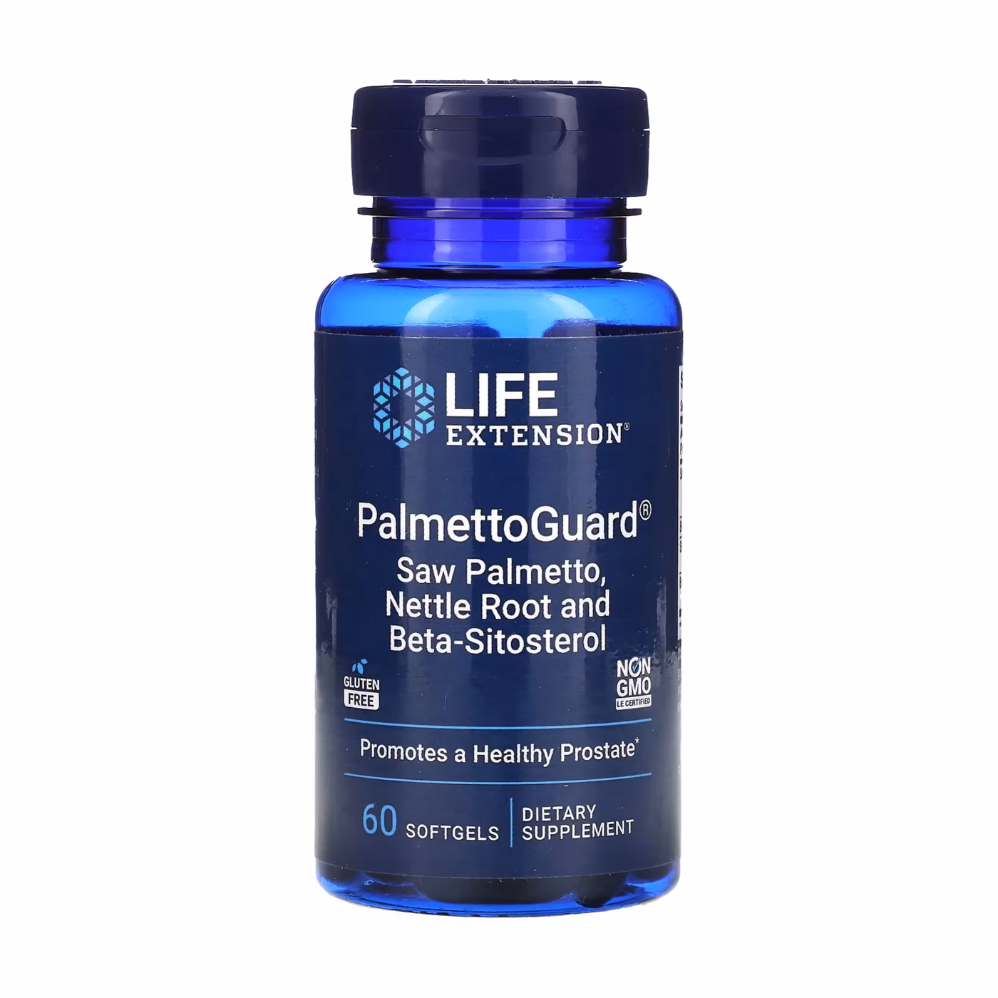 PalmettoGuard® Saw Palmetto/Nettle Root Formula with Beta-Sitosterol - 60 softgels