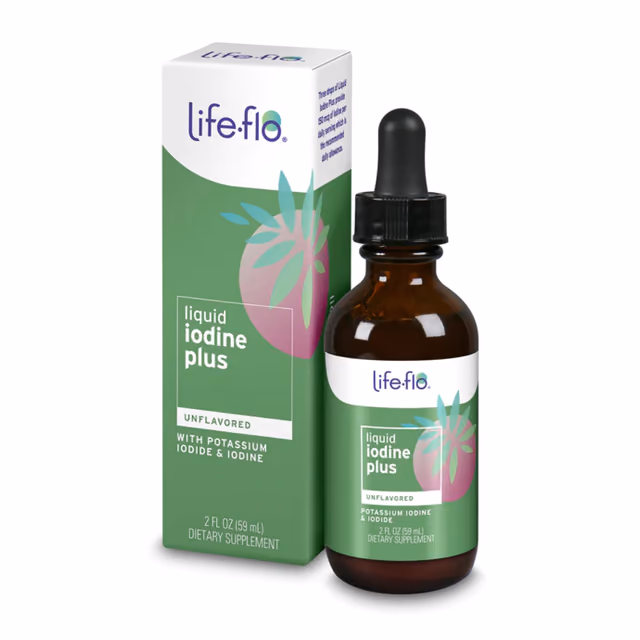 Life-flo Liquid Iodine Plus, без вкуса, 59 мл