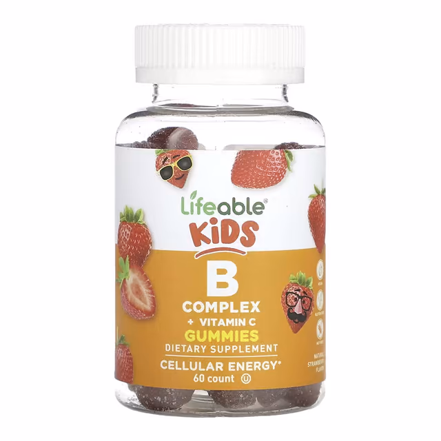 B Complex + Vitamin C Kids - 60 gummies