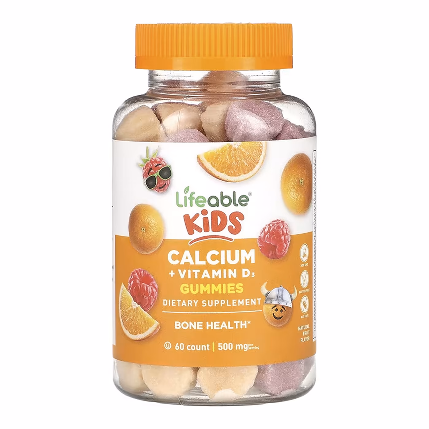 Calcium + Vitamin D Kids - 60 gummies