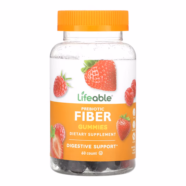 Lifeable Prebiotic Fiber Adult, 60 жевательных конфет